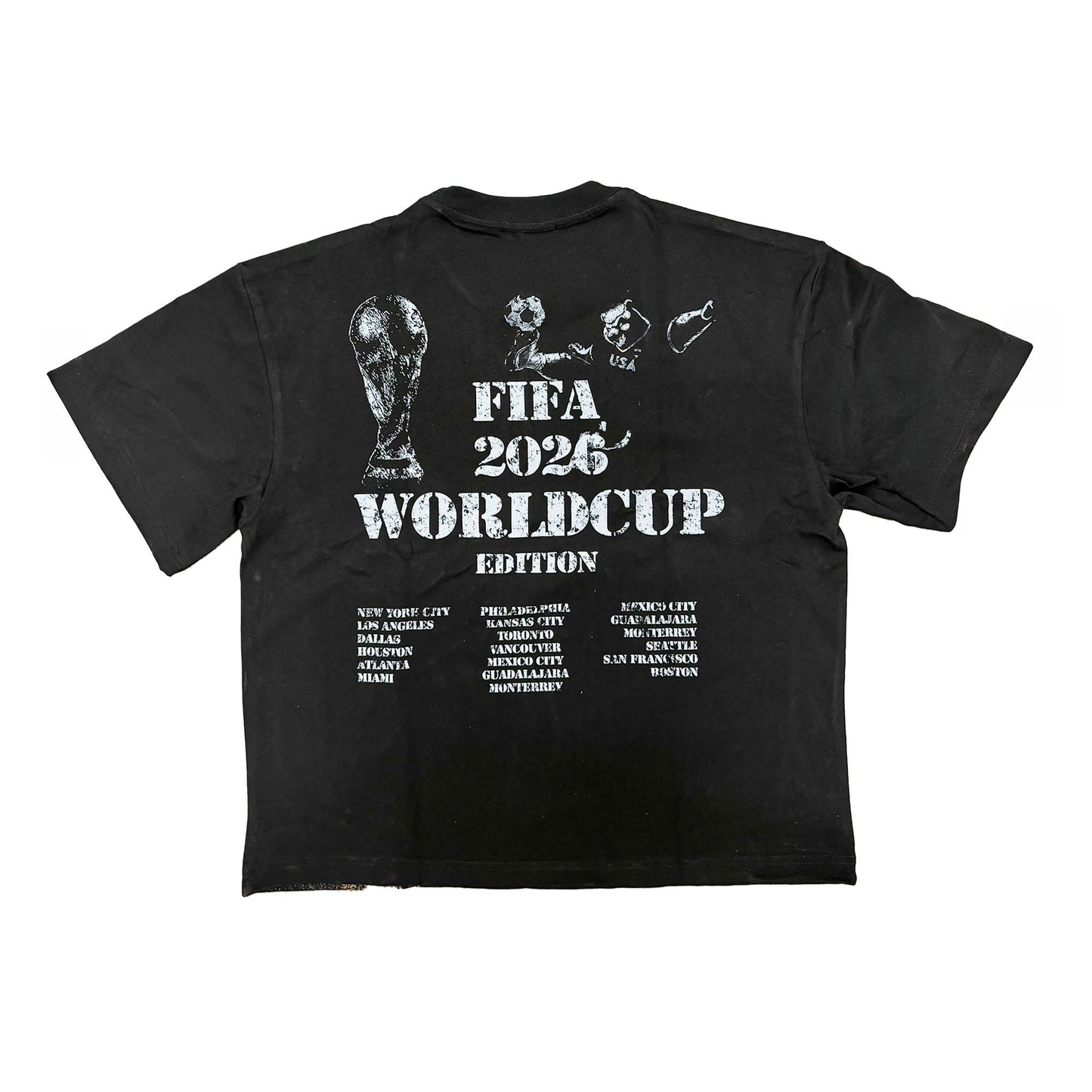 Mixed Emotion Brand World Cup Black Shirt
