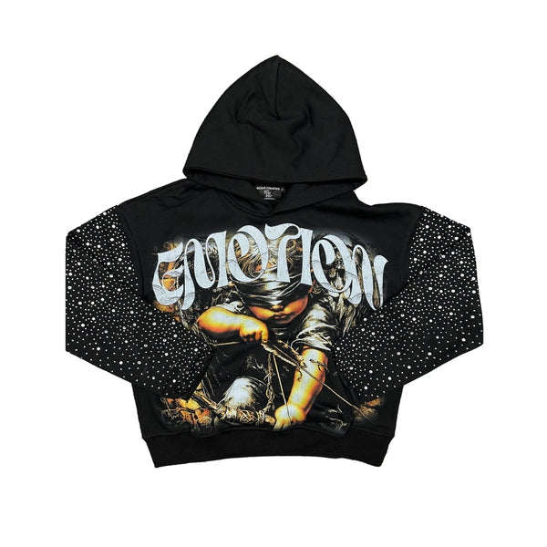 Mixed Emotion Brand Archer black Hoodie