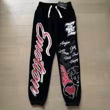 Mixed Emotion Brand Black Tracksuit