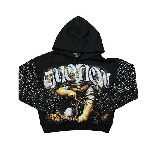 Mixed Emotion Brand Archer black  Hoodie