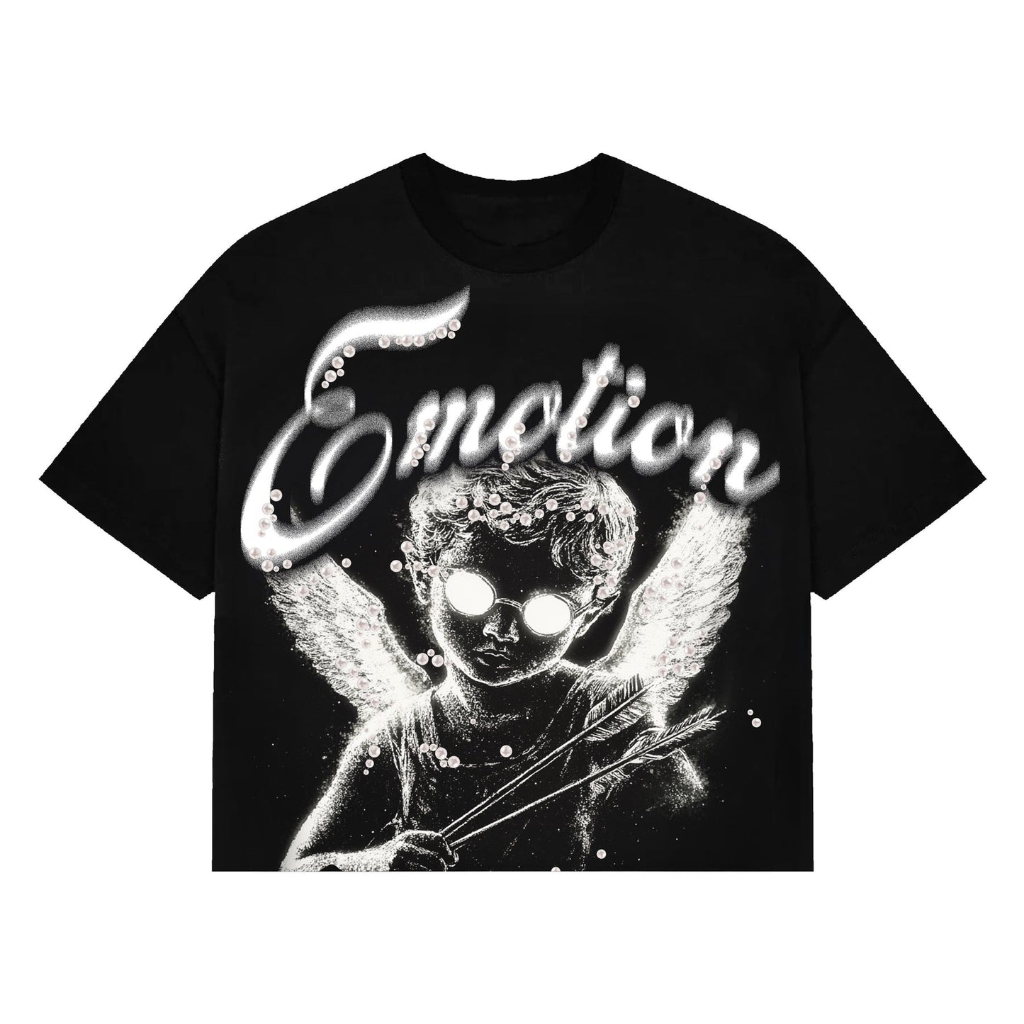 Mixed Emotion black sleeveless Shirt