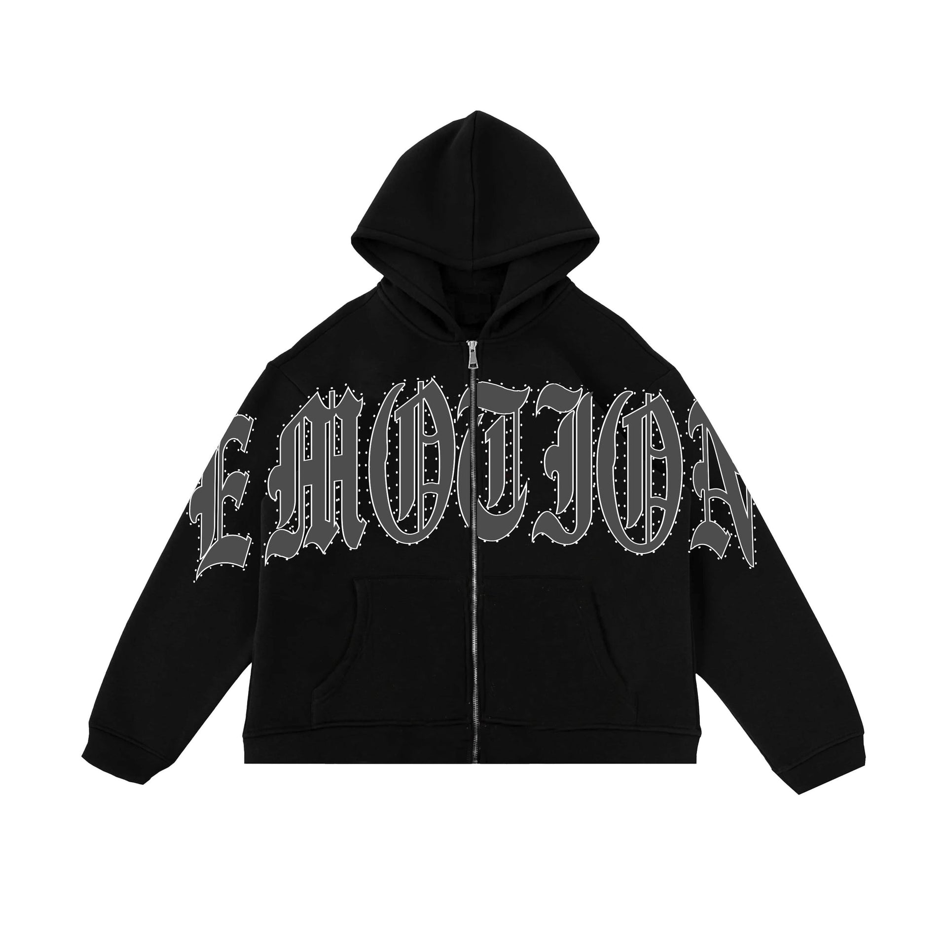 Buy Mixed Emotion Logo Signature Black Hoodie | Premium – Mixede