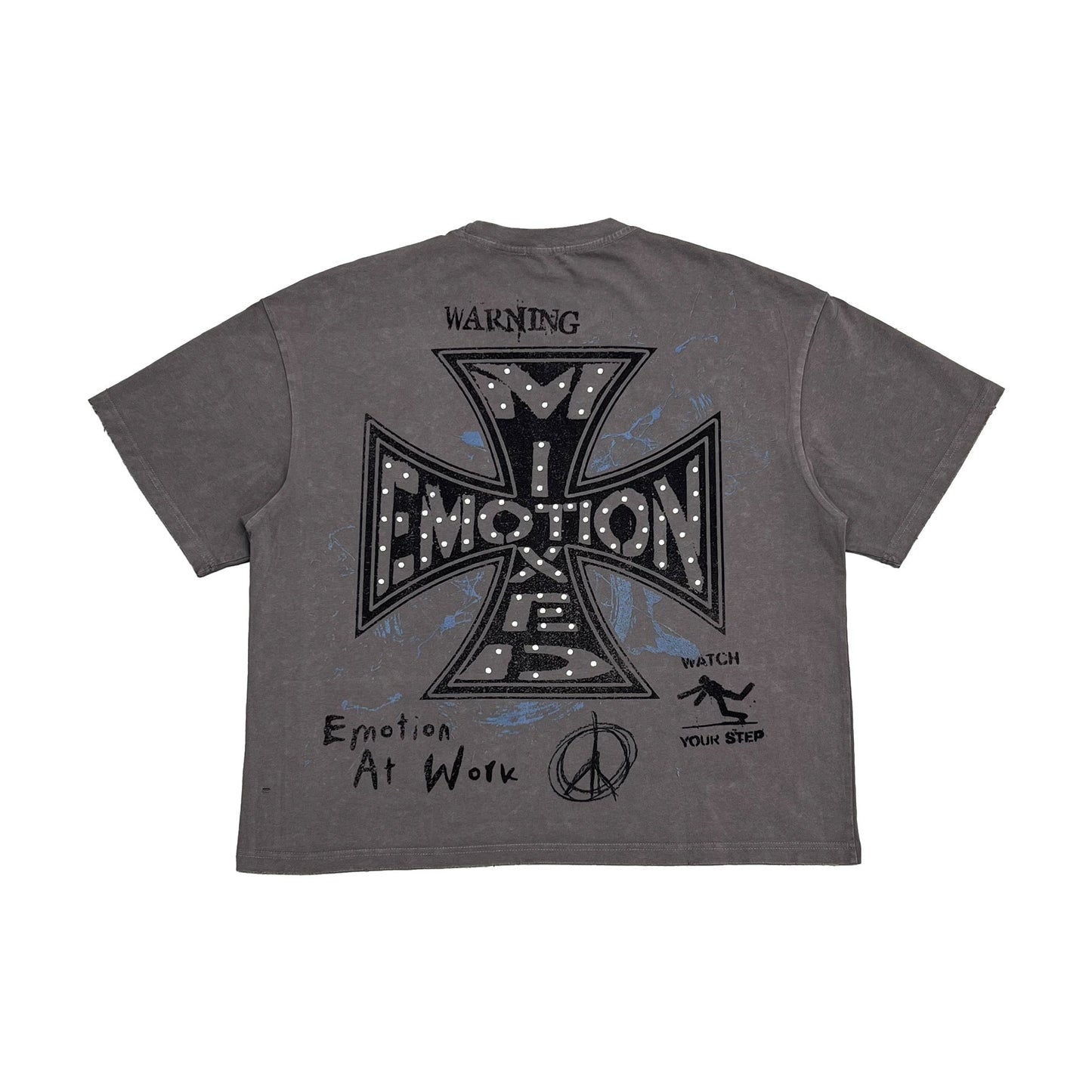 Mixed Emotion Brand Grey Friends Shirt