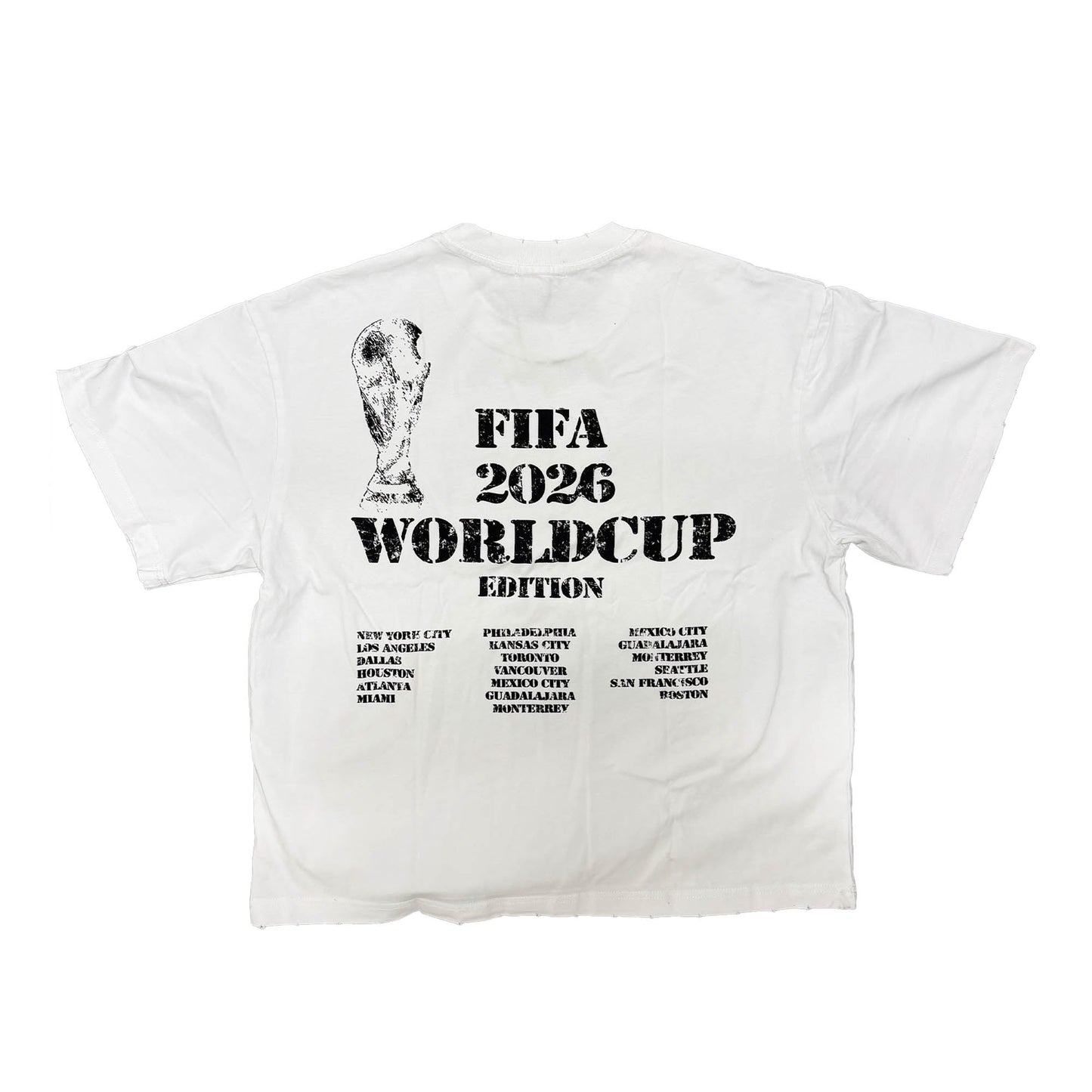 Mixed Emotion Brand World Cup White Shirt