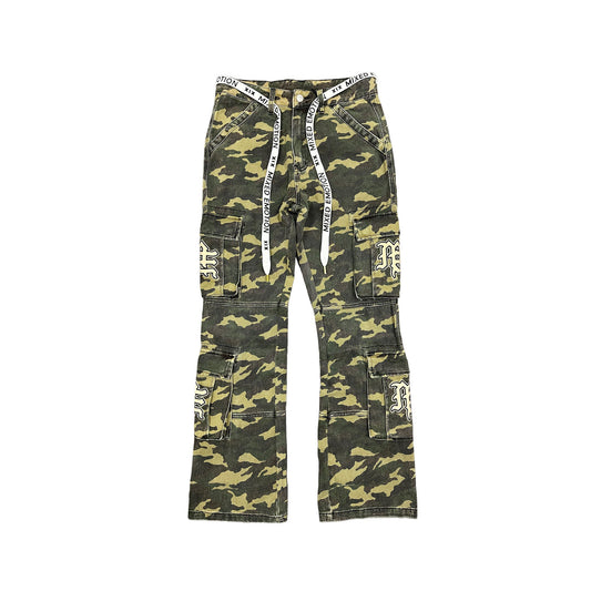 Mixed Emotion Brand Camo ME Sweatpants