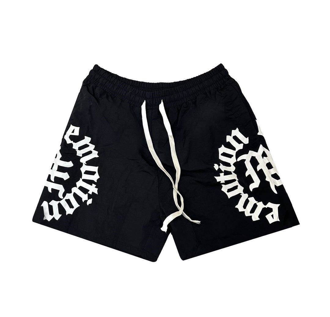 Mixed Emotion Brand Black Shorts