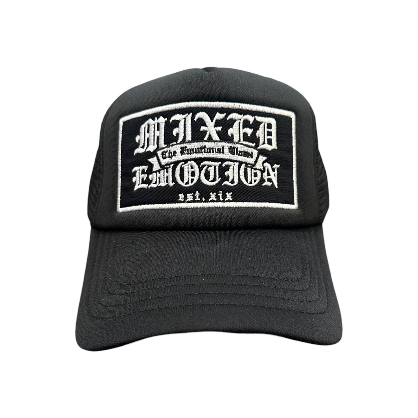 Mixed Emotion Brand Black Trucker Hat