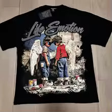 Mixed Emotion Brand Men’s Hip Hop black Shirt